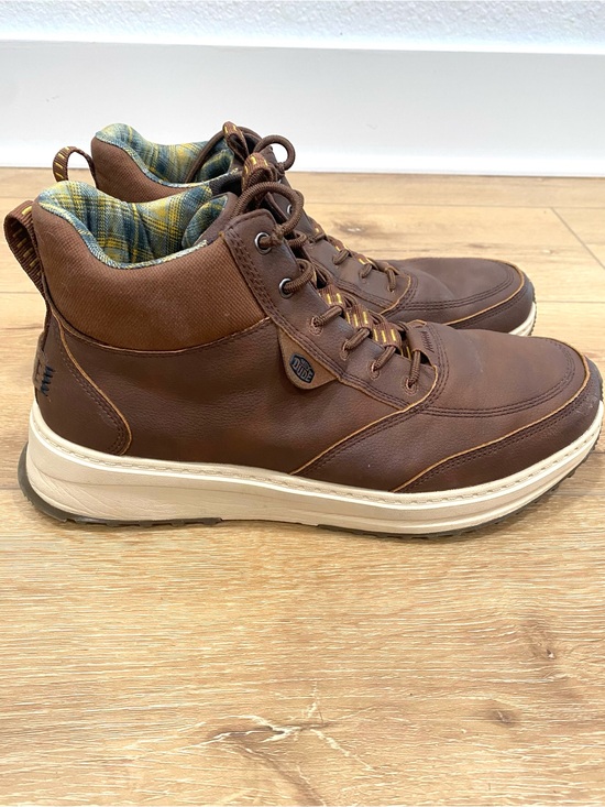 Hey Dude Other - Hey Dude Boots Men’s 11 Brown Tahoe Classic Mid Top Chukka Comfort Outdoor